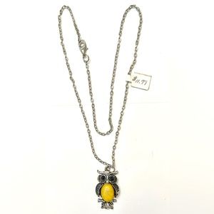 Owl Charm Necklace
